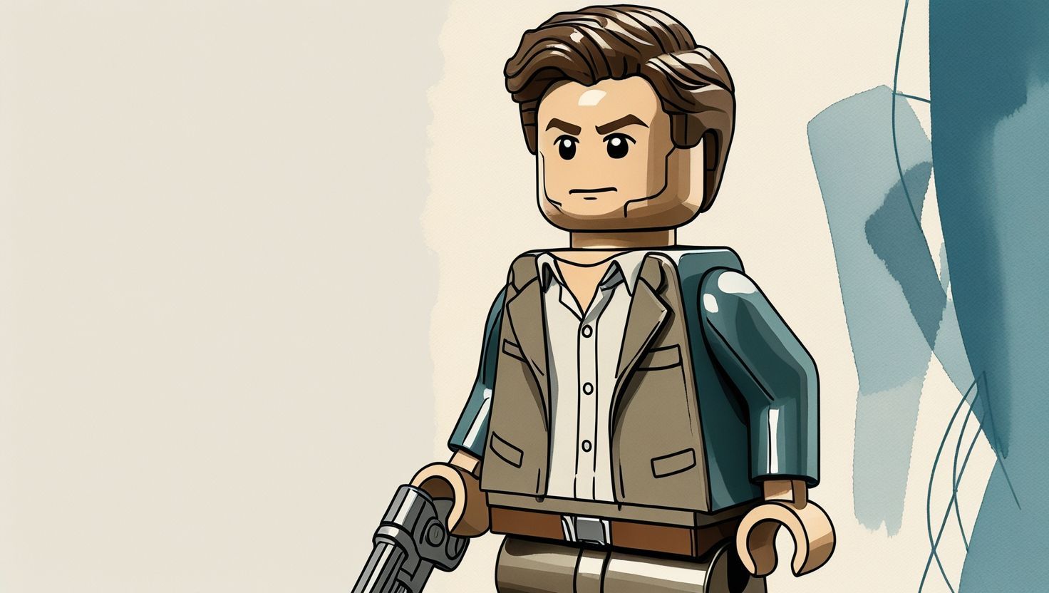 Neo im Lego-Stil — Matrix trifft kreative Modellbildung