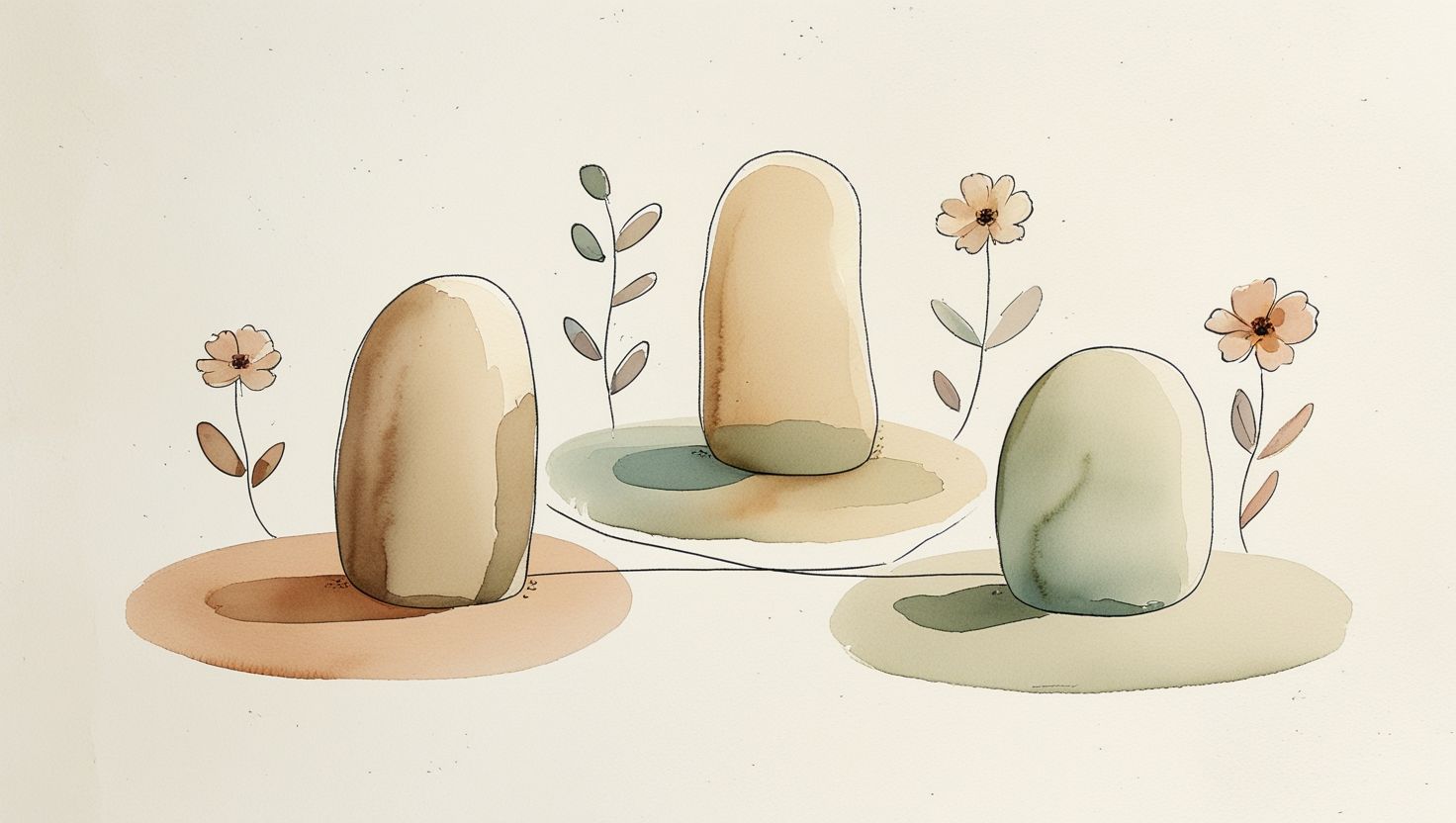 Aquarellbild – Team-Workshops